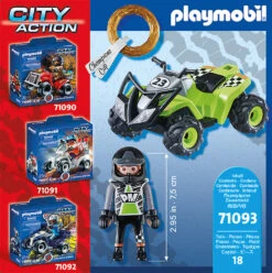 Playmobil 71093 Racing-Speed Quad -Kinderspielzeug playmobil 71093 racing speed quad 3