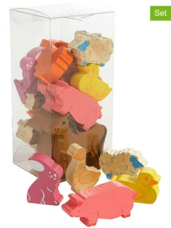 20tlg. Set: Holztiere - Ab 18 Monaten