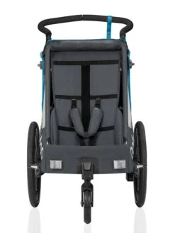 3in1-Fahrradanhänger "QUP1" In Anthrazit/ Blau 8 3in1-Fahrradanhänger "QUP1" In Anthrazit/ Blau -Kinderspielzeug qeridoo 3in1 fahrradanhanger qup1 in anthrazit blau 2