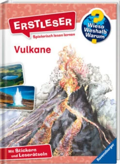 Ravensburger Wieso? Weshalb? Warum? Erstleser, Band 2: Vulkane In Bunt