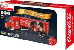Revell Adventskalender Coca-Cola Weihnachtstruck, 3D Puzzle, 83 Teile, 42,5 Cm -Kinderspielzeug revell adventskalender coca cola weihnachtstruck 3d puzzle 83 teile 42 5 cm 3