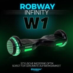 Hoverboard W1 In Schwarz Matt Infinity