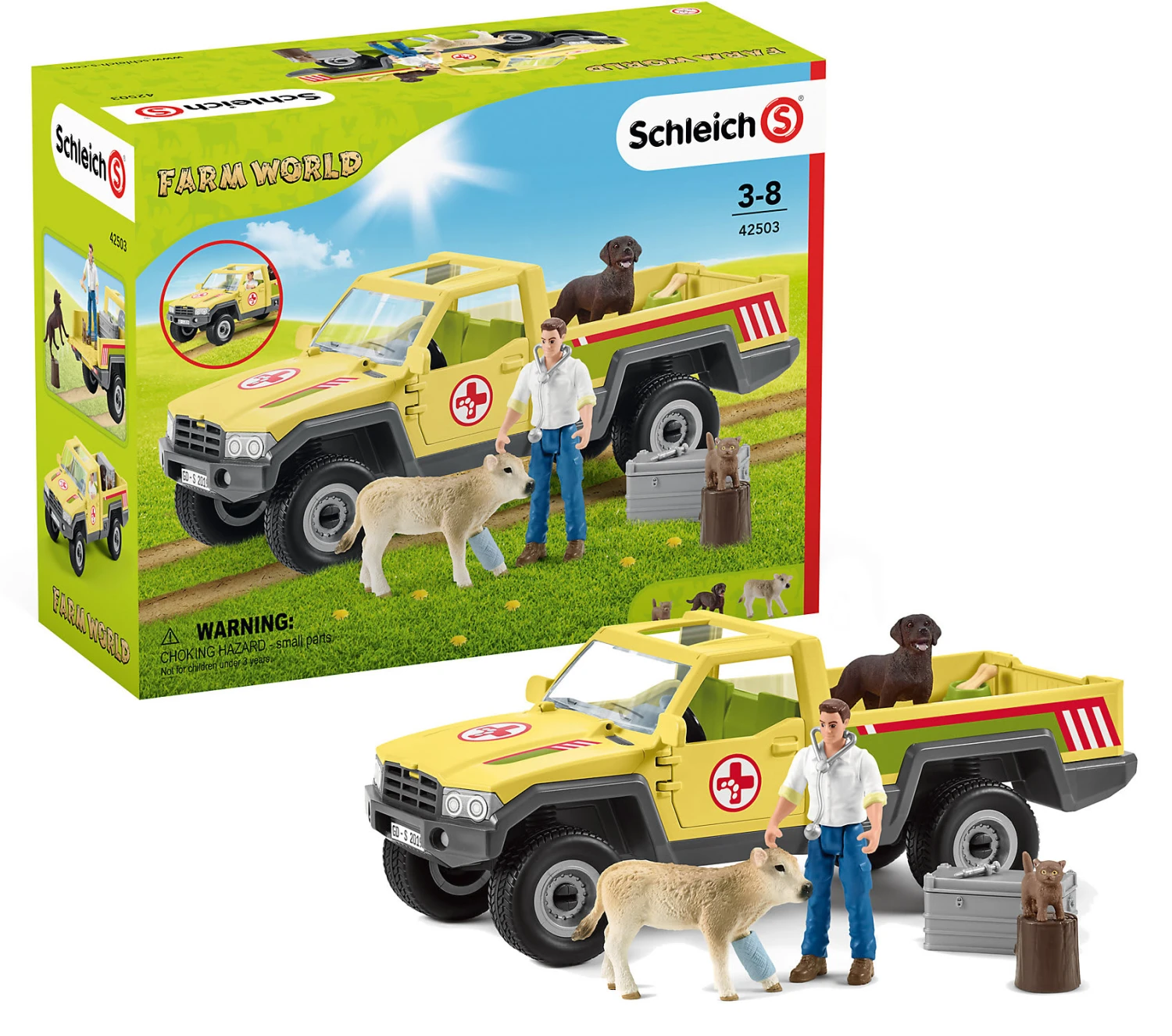 Schleich 42503 Tierarztbesuch Auf Dem Bauernhof 1 Schleich 42503 Tierarztbesuch Auf Dem Bauernhof