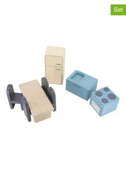 Sebra 8tlg. Puppenmöbel-Set "Küche" - Ab 3 Jahren