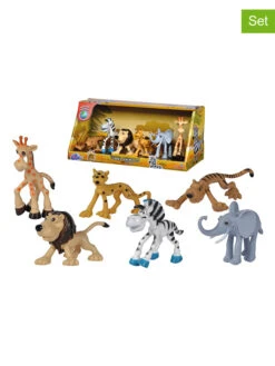 SIMBA 6tlg. Spielfiguren-Set "Funny Animals - Safari" - Ab 3 Jahren