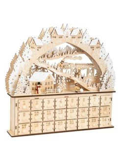 Small Foot LED-Adventskalender "Skivergnügen" Zum Befüllen