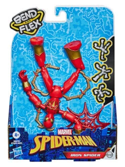 Spiderman Spielfigur "Flex Iron Spider" - Ab 4 Jahren -Kinderspielzeug spiderman spielfigur flex iron spider ab 4 jahren 5