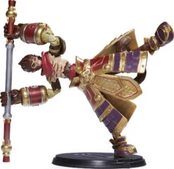 SPIN MASTER League Of Legends - 15cm Wukong Deluxe-Sammelfigur Mit 1 Accessoire (Stab)... -Kinderspielzeug spin master league of legends 15cm wukong deluxe sammelfigur mit 1 accessoire stab 2