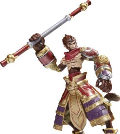 SPIN MASTER League Of Legends - 15cm Wukong Deluxe-Sammelfigur Mit 1 Accessoire (Stab)... -Kinderspielzeug spin master league of legends 15cm wukong deluxe sammelfigur mit 1 accessoire stab 3