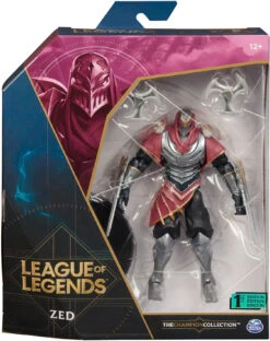 SPIN MASTER League Of Legends - 15cm Zed Deluxe-Sammelfigur Mit 2 Shuriken Und Ausstell... -Kinderspielzeug spin master league of legends 15cm zed deluxe sammelfigur mit 2 shuriken und ausstell 2
