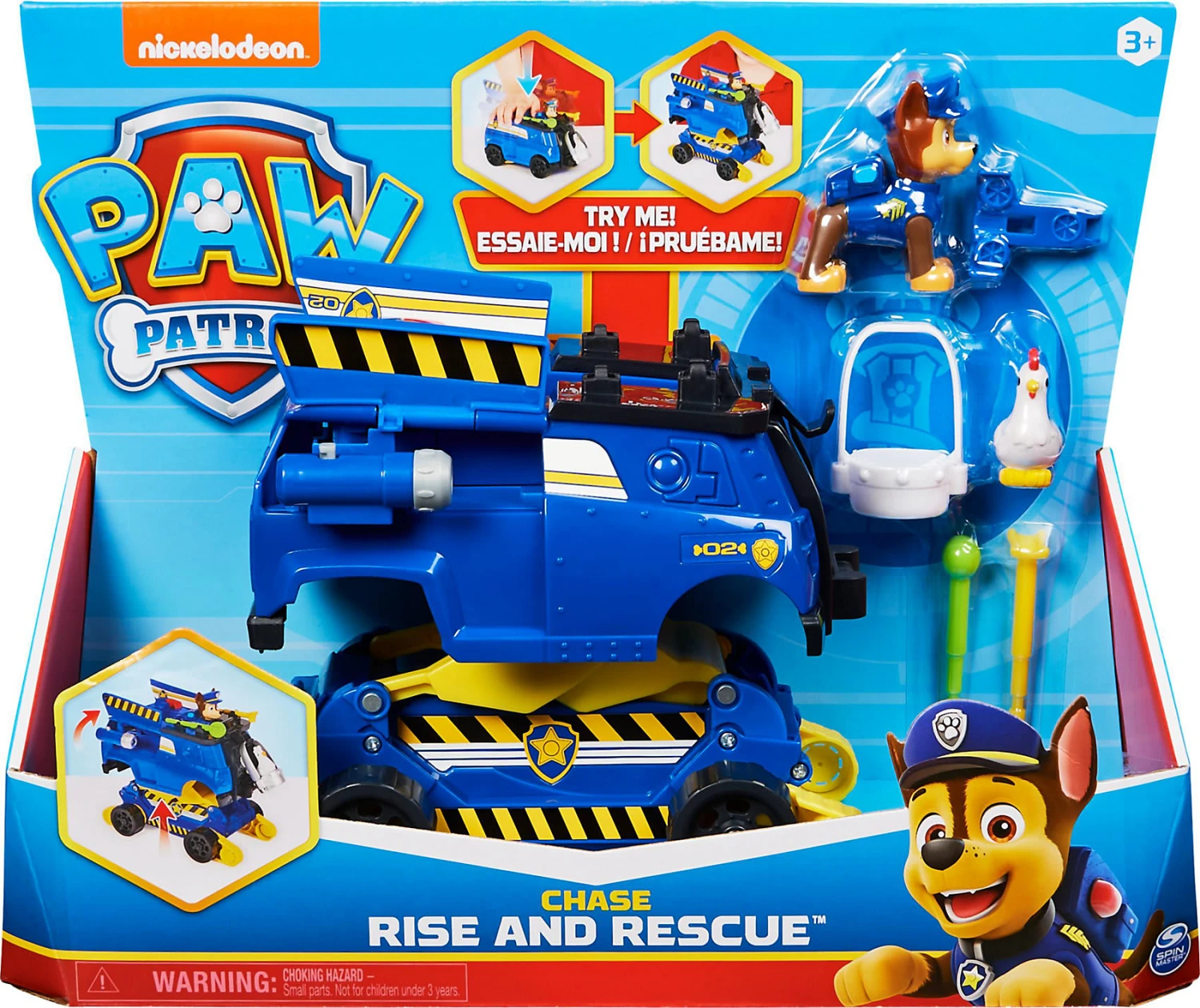 SPIN MASTER Paw Patrol Chases Rise And Rescue Verwandelbares Spielzeugauto Mit Actionfi... 7 SPIN MASTER Paw Patrol Chases Rise And Rescue Verwandelbares Spielzeugauto Mit Actionfi... – Bild 7
