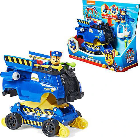 SPIN MASTER Paw Patrol Chases Rise And Rescue Verwandelbares Spielzeugauto Mit Actionfi... 1 SPIN MASTER Paw Patrol Chases Rise And Rescue Verwandelbares Spielzeugauto Mit Actionfi...