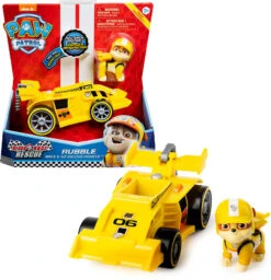 SPIN MASTER PAW Patrol Ready Race Rescue - Rubbles Race & Go Deluxe Basis Fahrzeug...