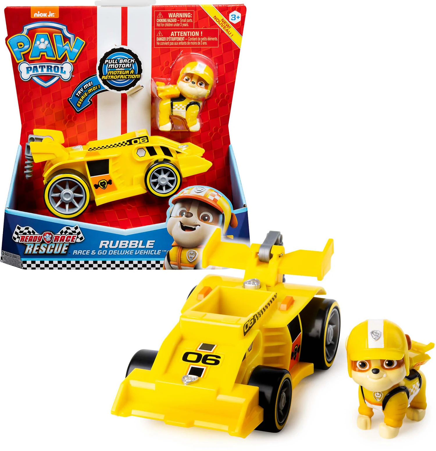 SPIN MASTER PAW Patrol Ready Race Rescue - Rubbles Race & Go Deluxe Basis Fahrzeug... 1 SPIN MASTER PAW Patrol Ready Race Rescue - Rubbles Race & Go Deluxe Basis Fahrzeug...