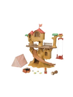 Sylvanian Families Spielhaus "Abenteuer-Baumhaus Mit Campingausrüstung" - Ab 3 Jahren